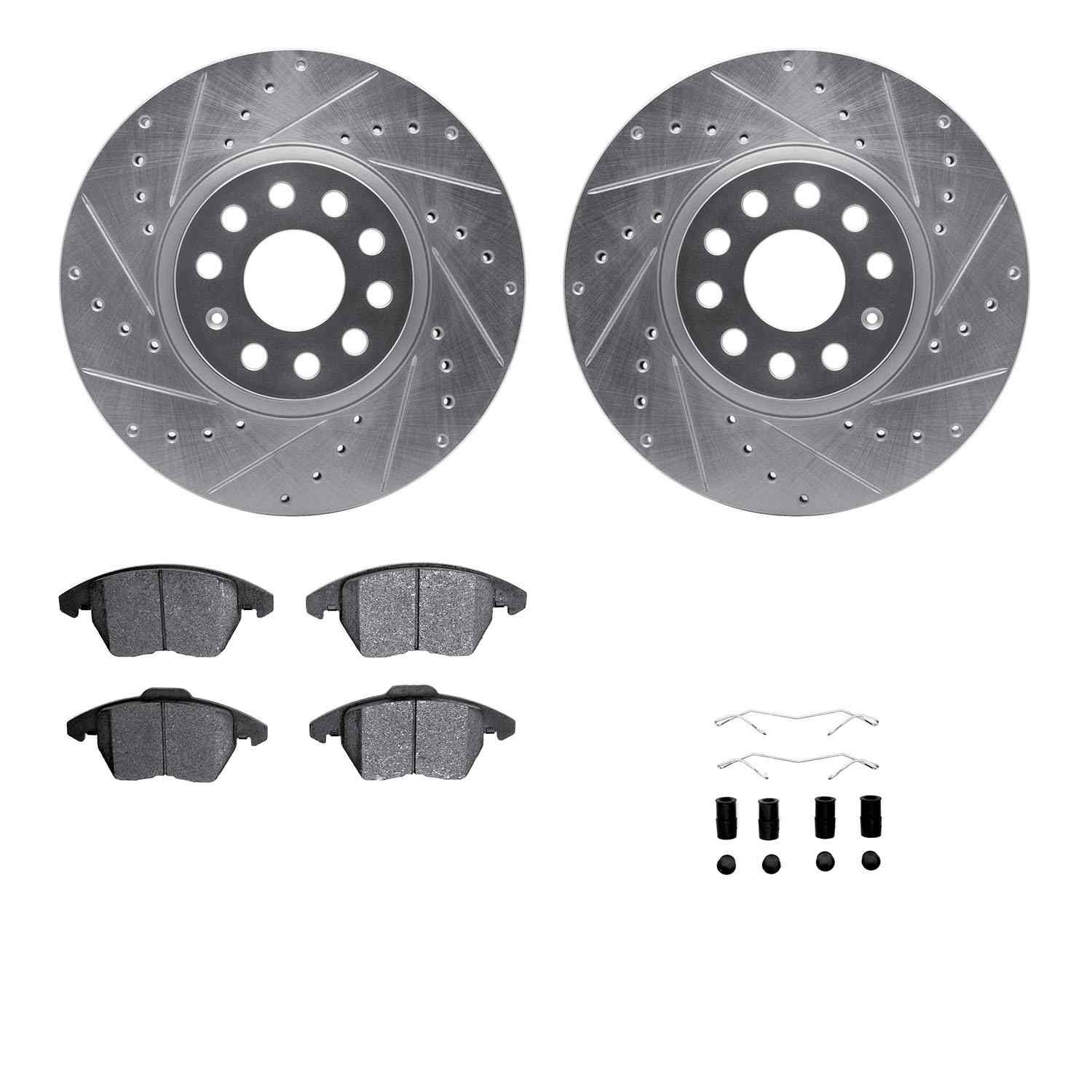 Dynamic Friction Company Disc Brake Kit 7312-74080