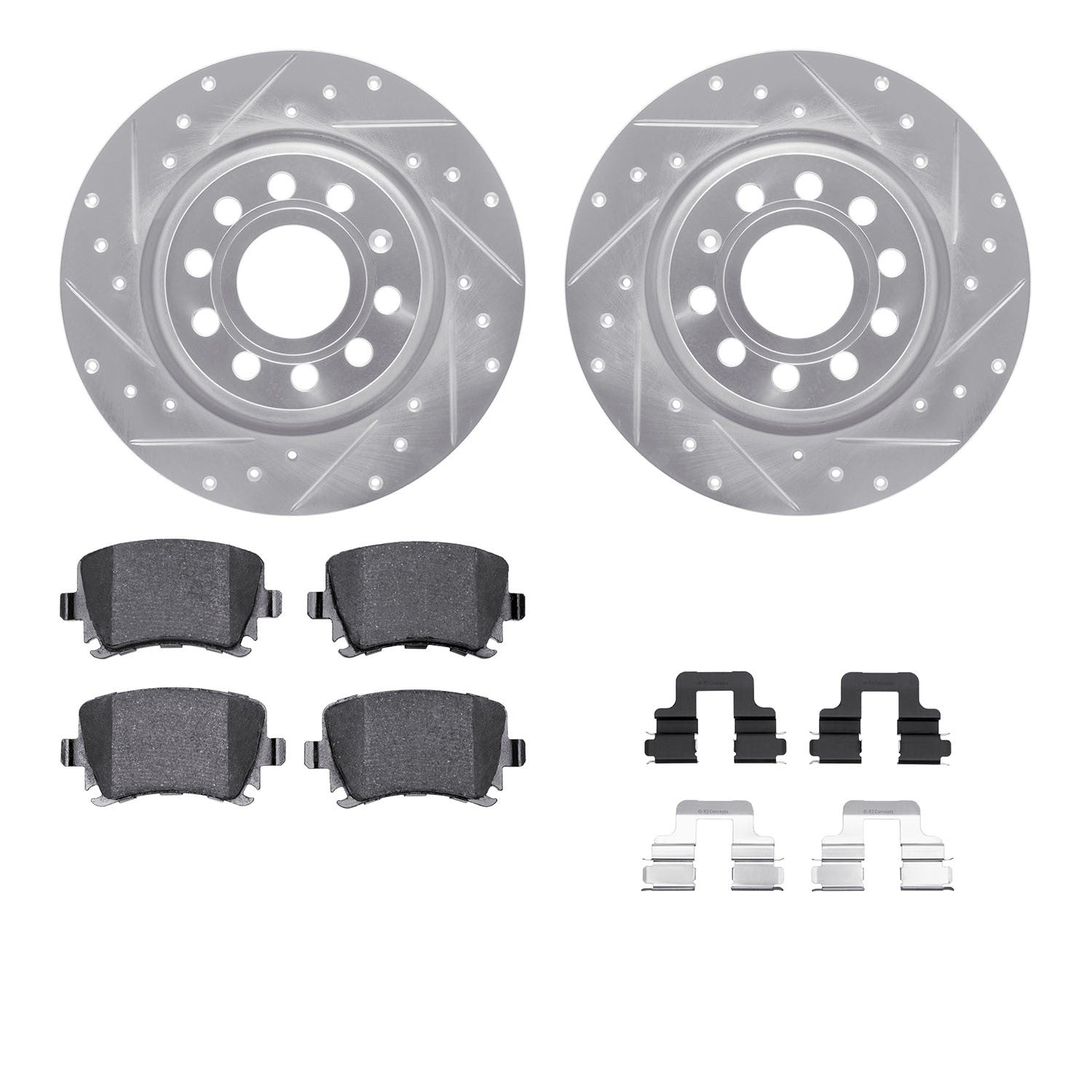 Dynamic Friction Company Disc Brake Kit 7312-74085