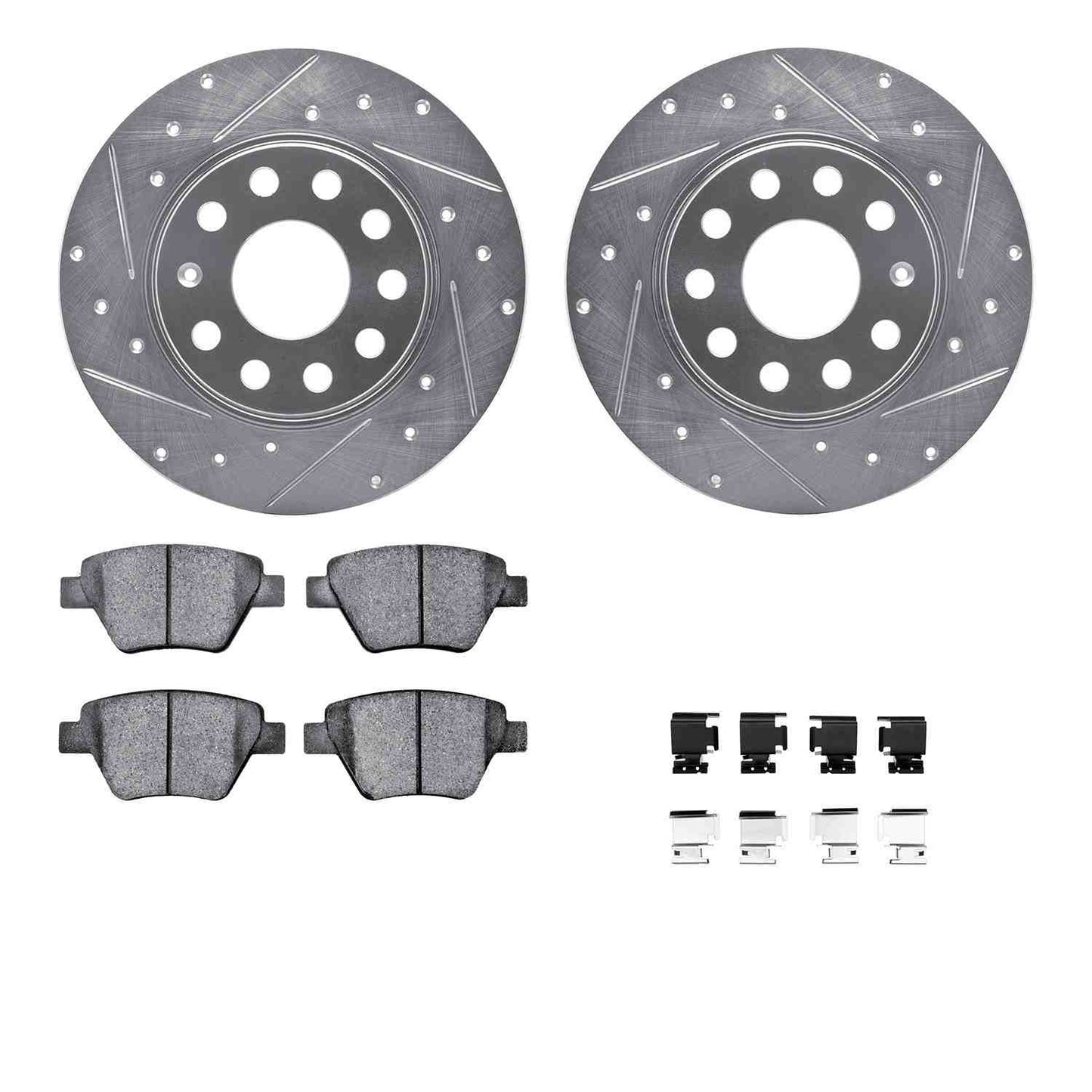 Dynamic Friction Company Disc Brake Kit 7312-74090