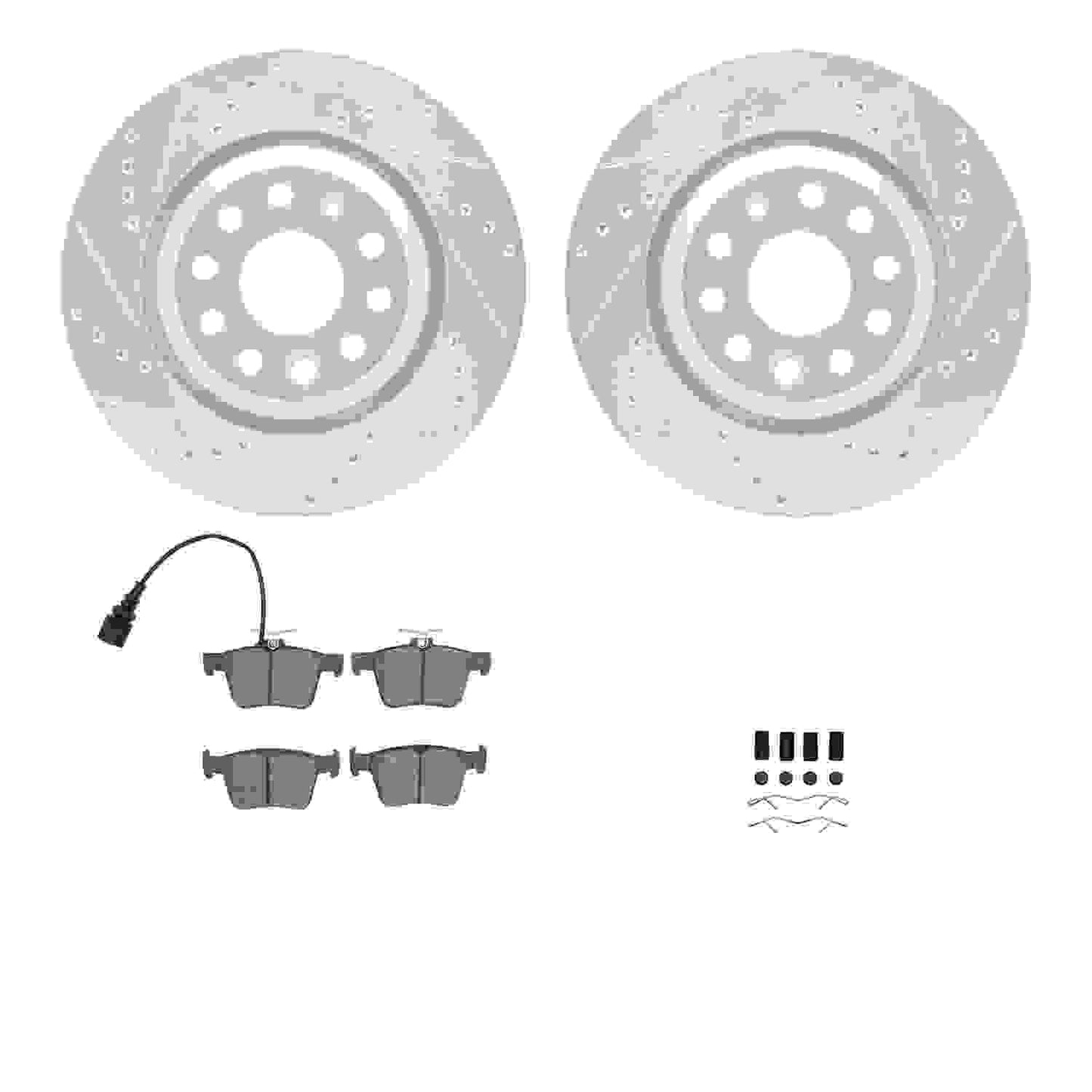 Dynamic Friction Company Disc Brake Kit 7312-74091