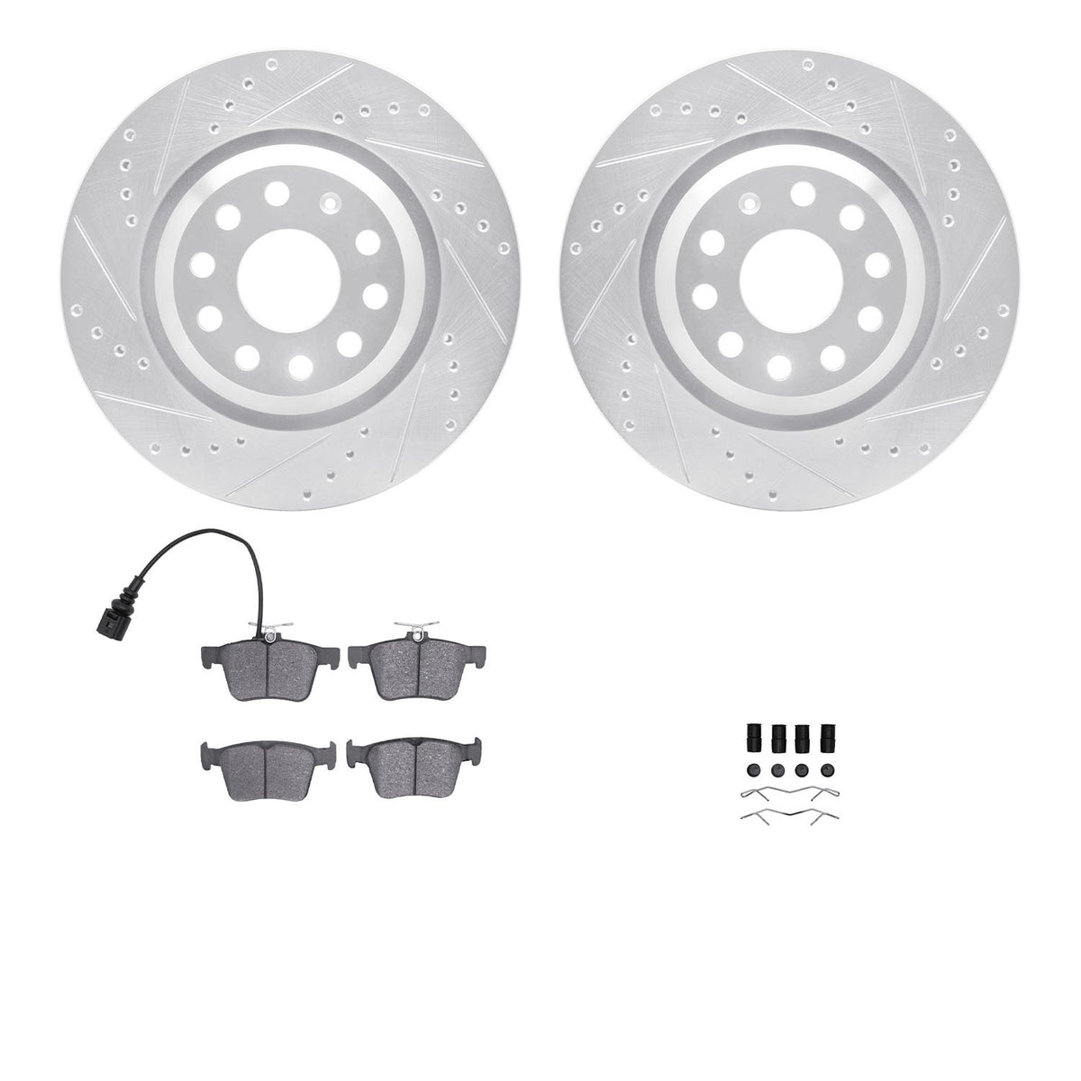 Dynamic Friction Company Disc Brake Kit 7312-74091