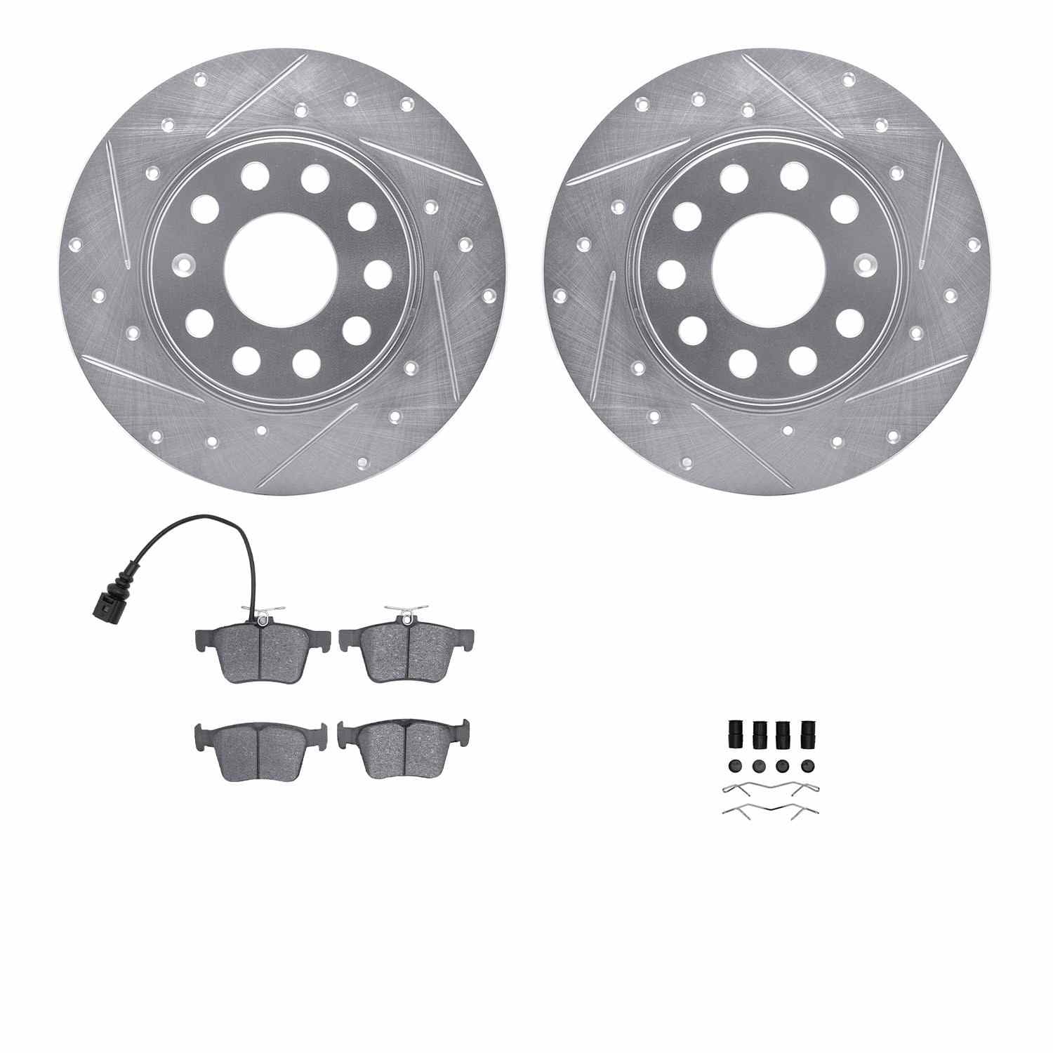 Dynamic Friction Company Disc Brake Kit 7312-74092