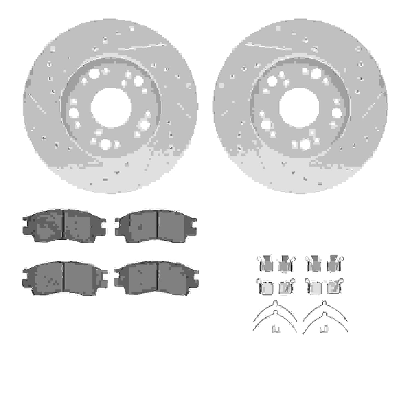 Dynamic Friction Company Disc Brake Kit 7312-75001