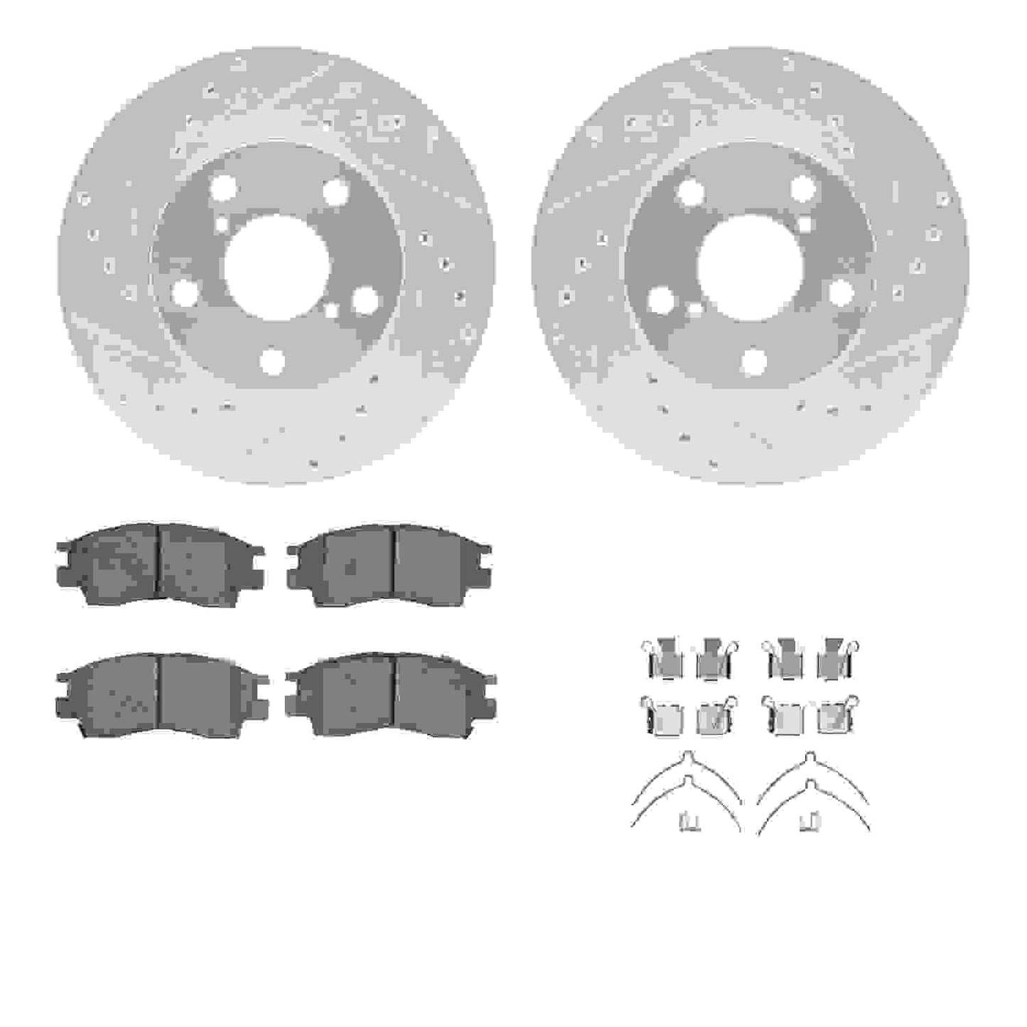 Dynamic Friction Company Disc Brake Kit 7312-75003
