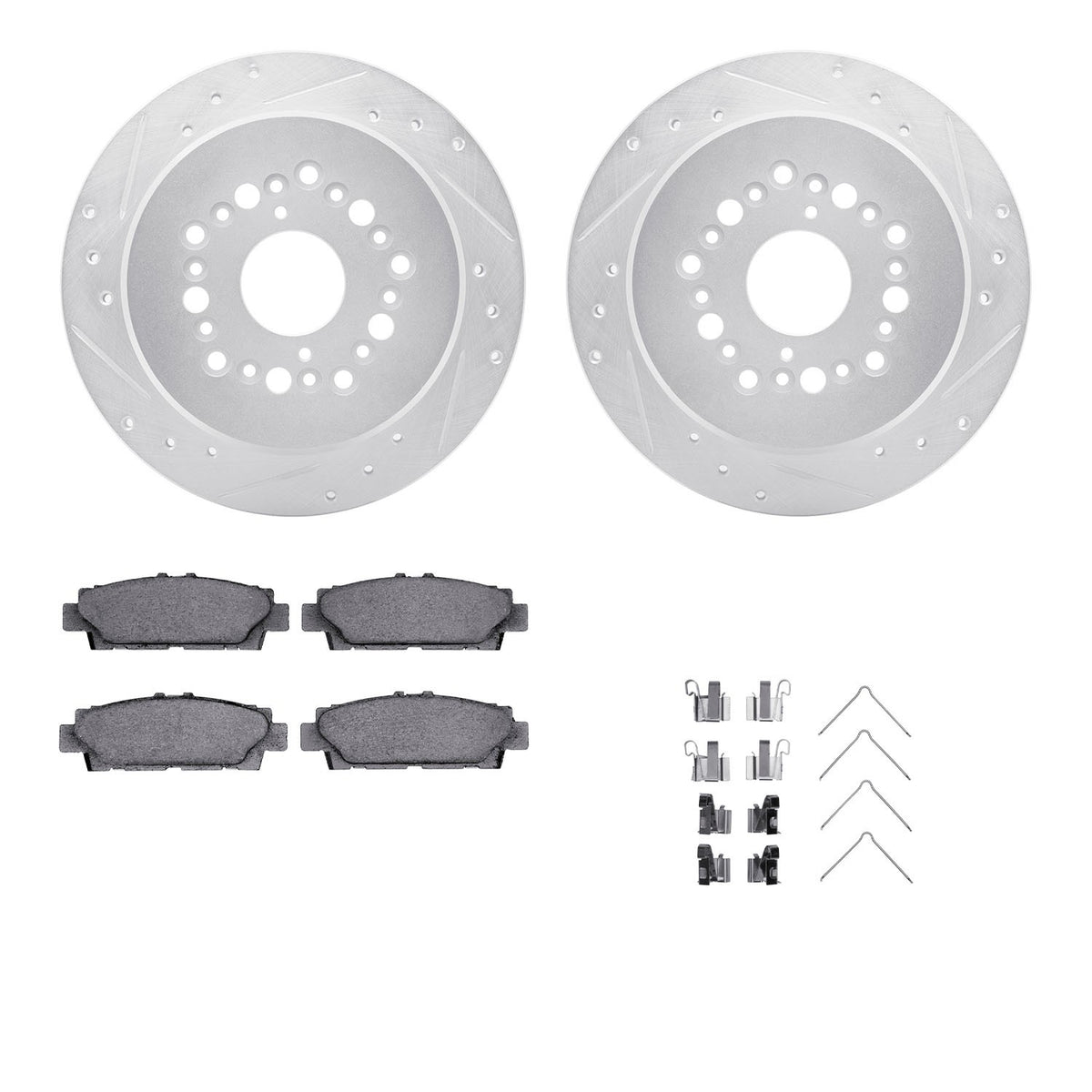 Dynamic Friction Company Disc Brake Kit 7312-75004