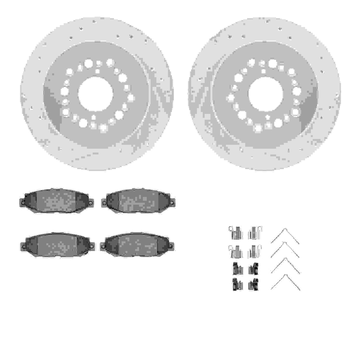 Dynamic Friction Company Disc Brake Kit 7312-75007