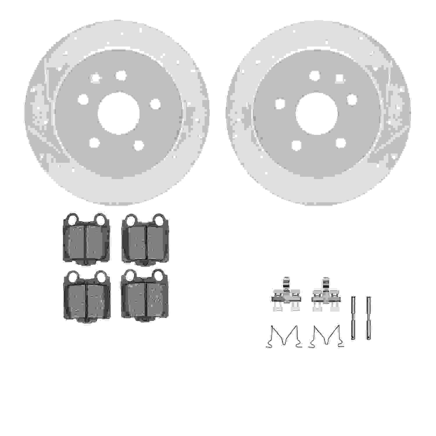 Dynamic Friction Company Disc Brake Kit 7312-75012