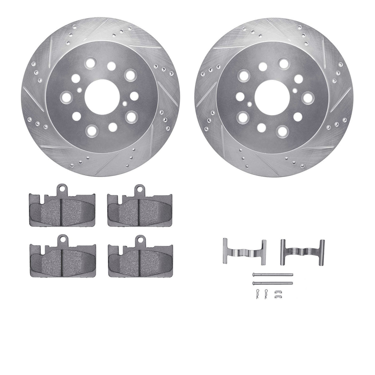 Dynamic Friction Company Disc Brake Kit 7312-75014
