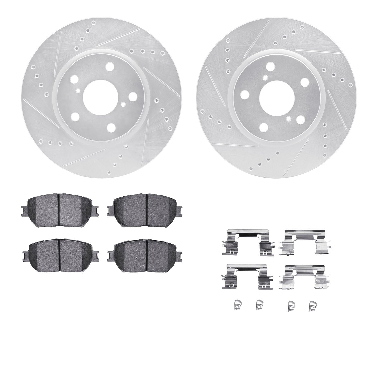 Dynamic Friction Company Disc Brake Kit 7312-75015