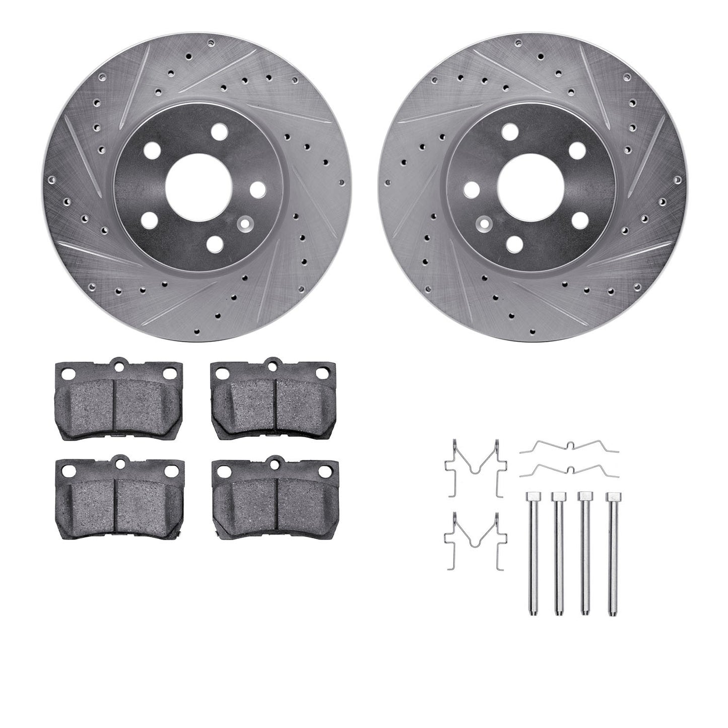 Dynamic Friction Company Disc Brake Kit 7312-75017
