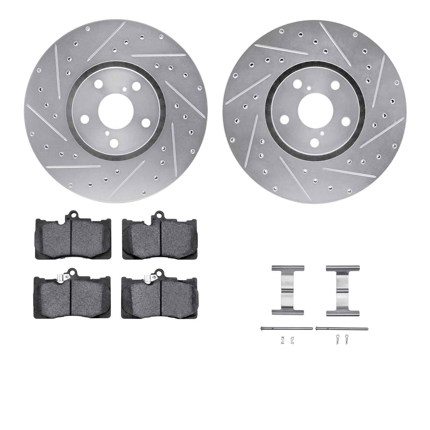 Dynamic Friction Company Disc Brake Kit 7312-75018