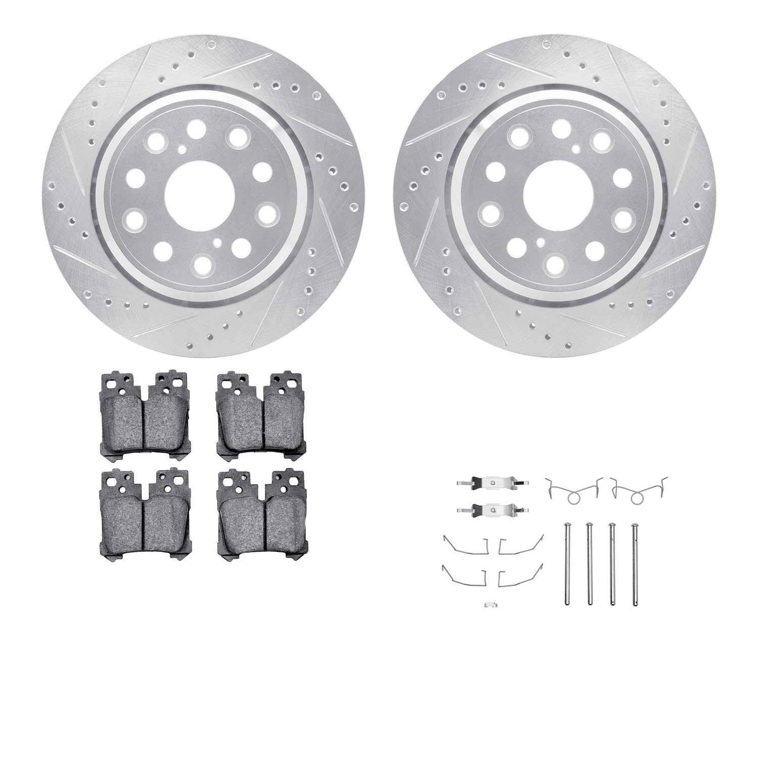 Dynamic Friction Company Disc Brake Kit 7312-75026