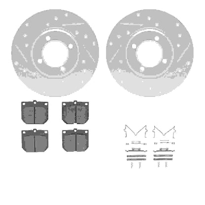 Dynamic Friction Company Disc Brake Kit 7312-76004