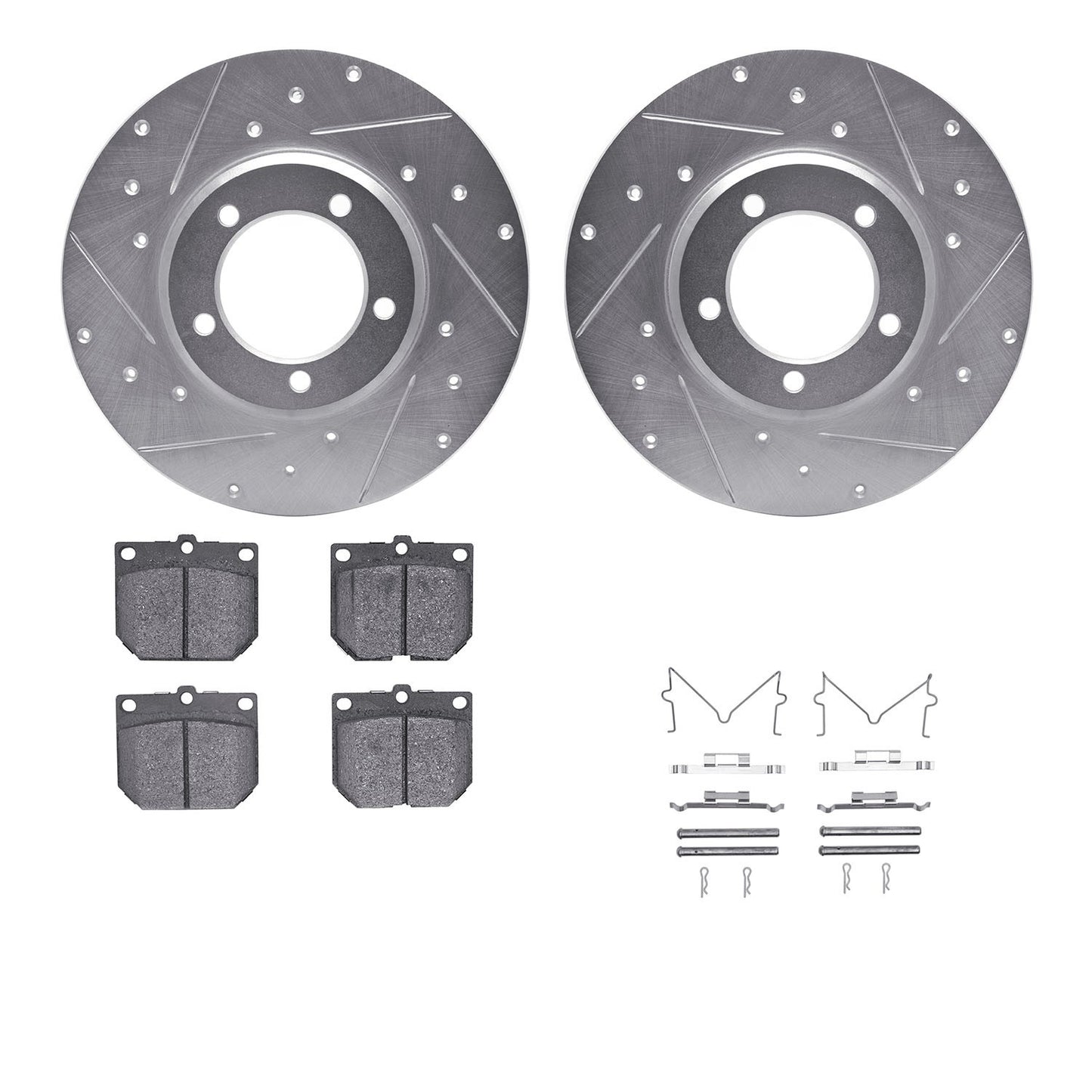 Dynamic Friction Company Disc Brake Kit 7312-76006