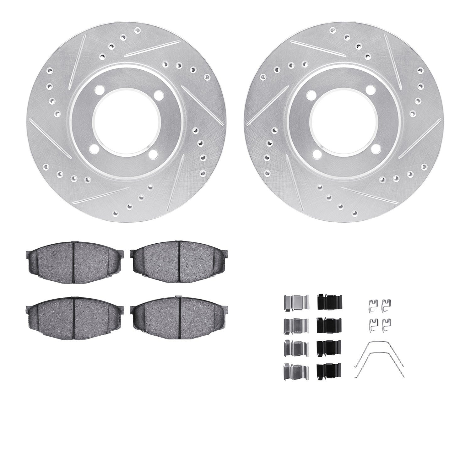 Dynamic Friction Company Disc Brake Kit 7312-76025