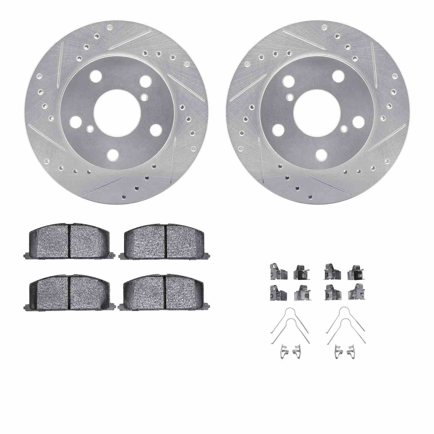 Dynamic Friction Company Disc Brake Kit 7312-76038