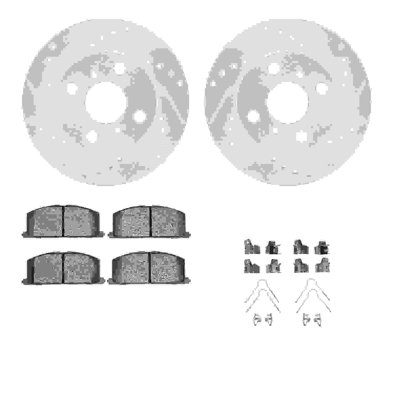 Dynamic Friction Company Disc Brake Kit 7312-76039