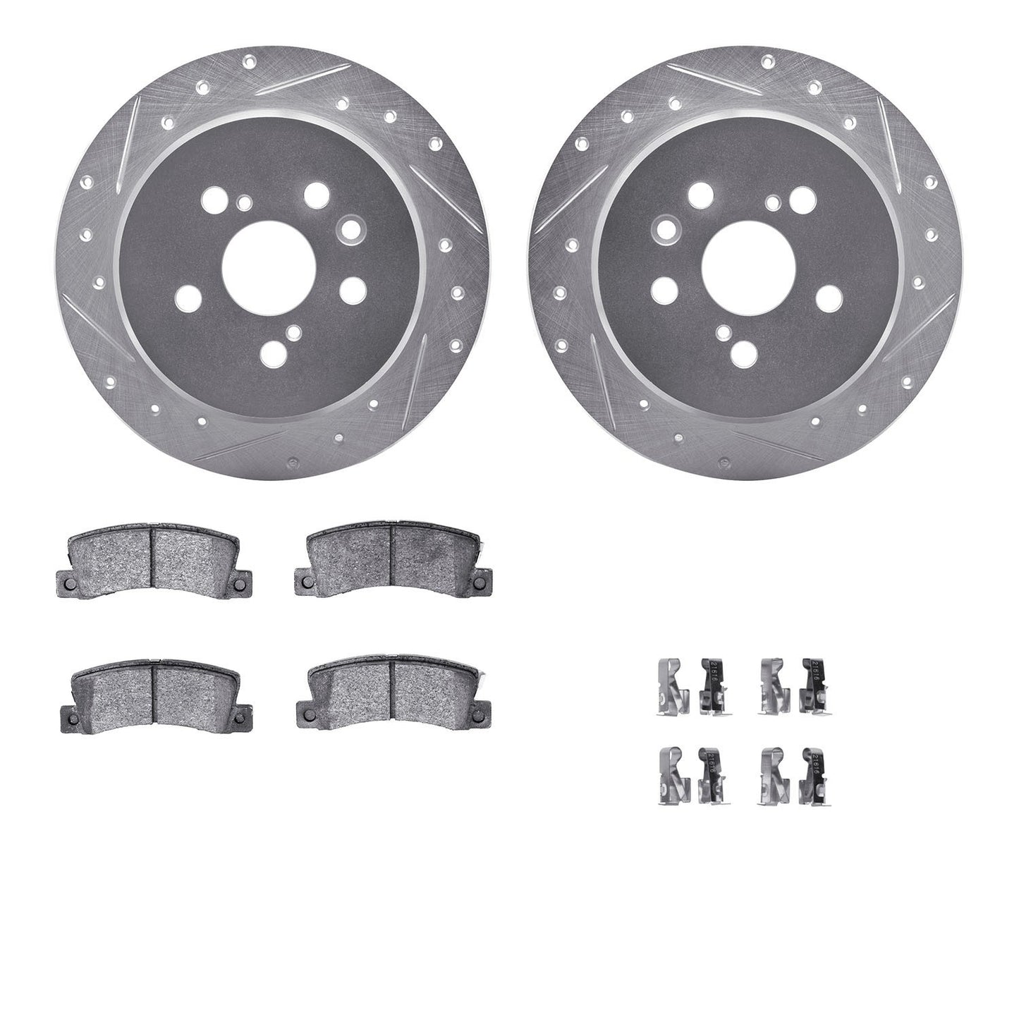Dynamic Friction Company Disc Brake Kit 7312-76052