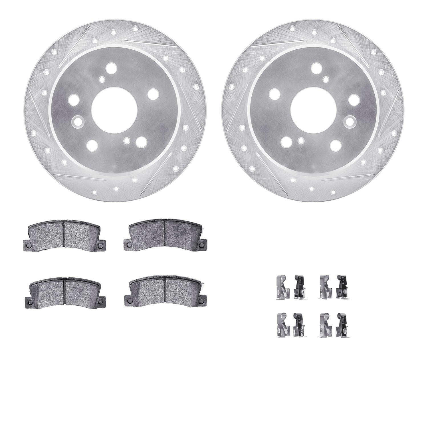 Dynamic Friction Company Disc Brake Kit 7312-76056