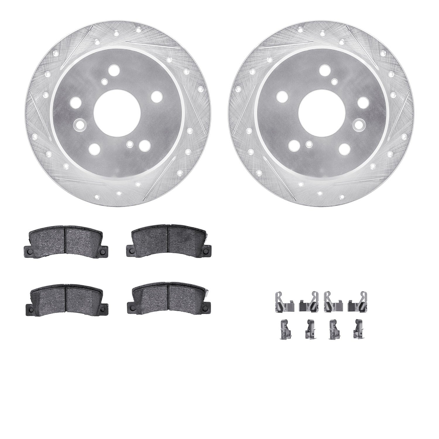 Dynamic Friction Company Disc Brake Kit 7312-76061