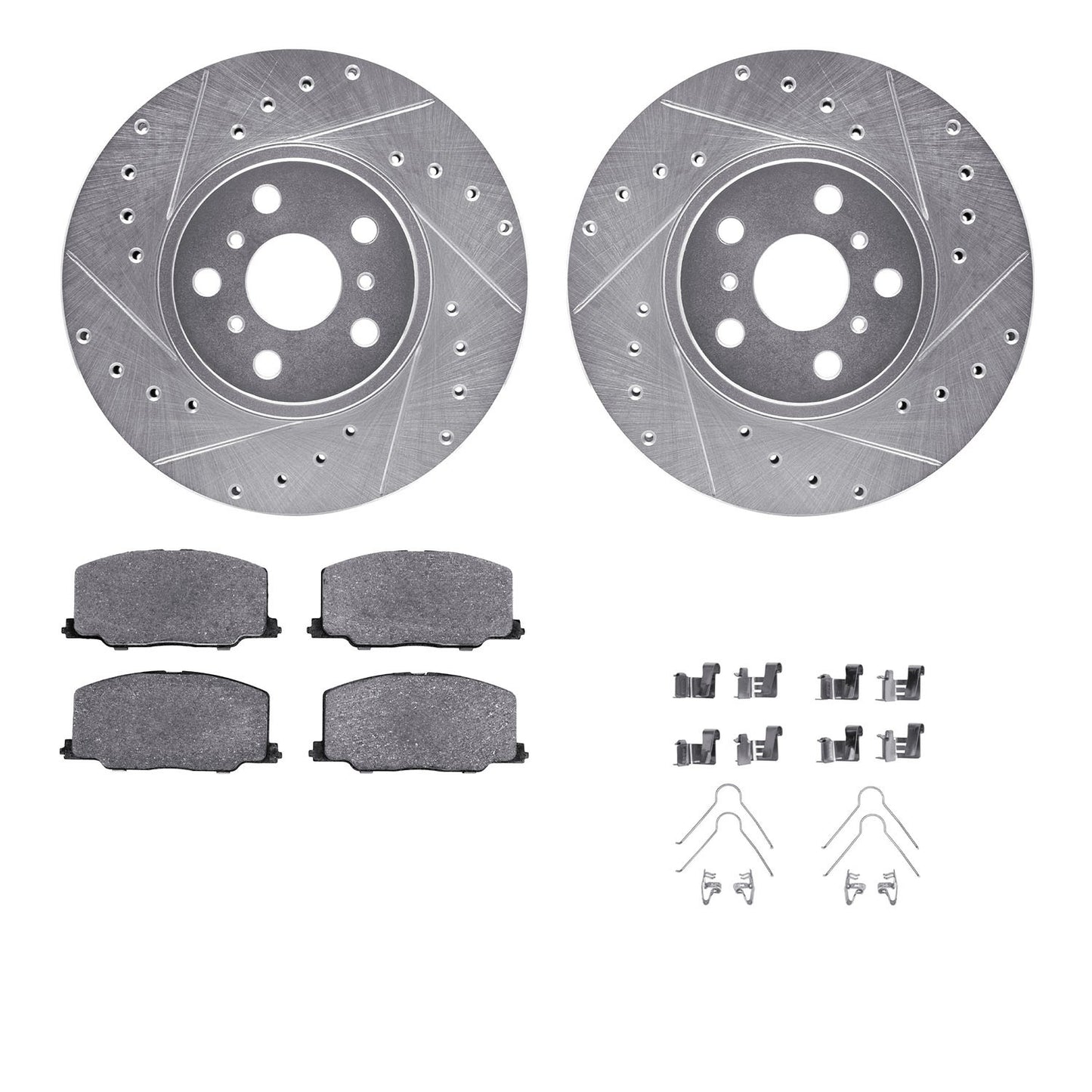 Dynamic Friction Company Disc Brake Kit 7312-76069