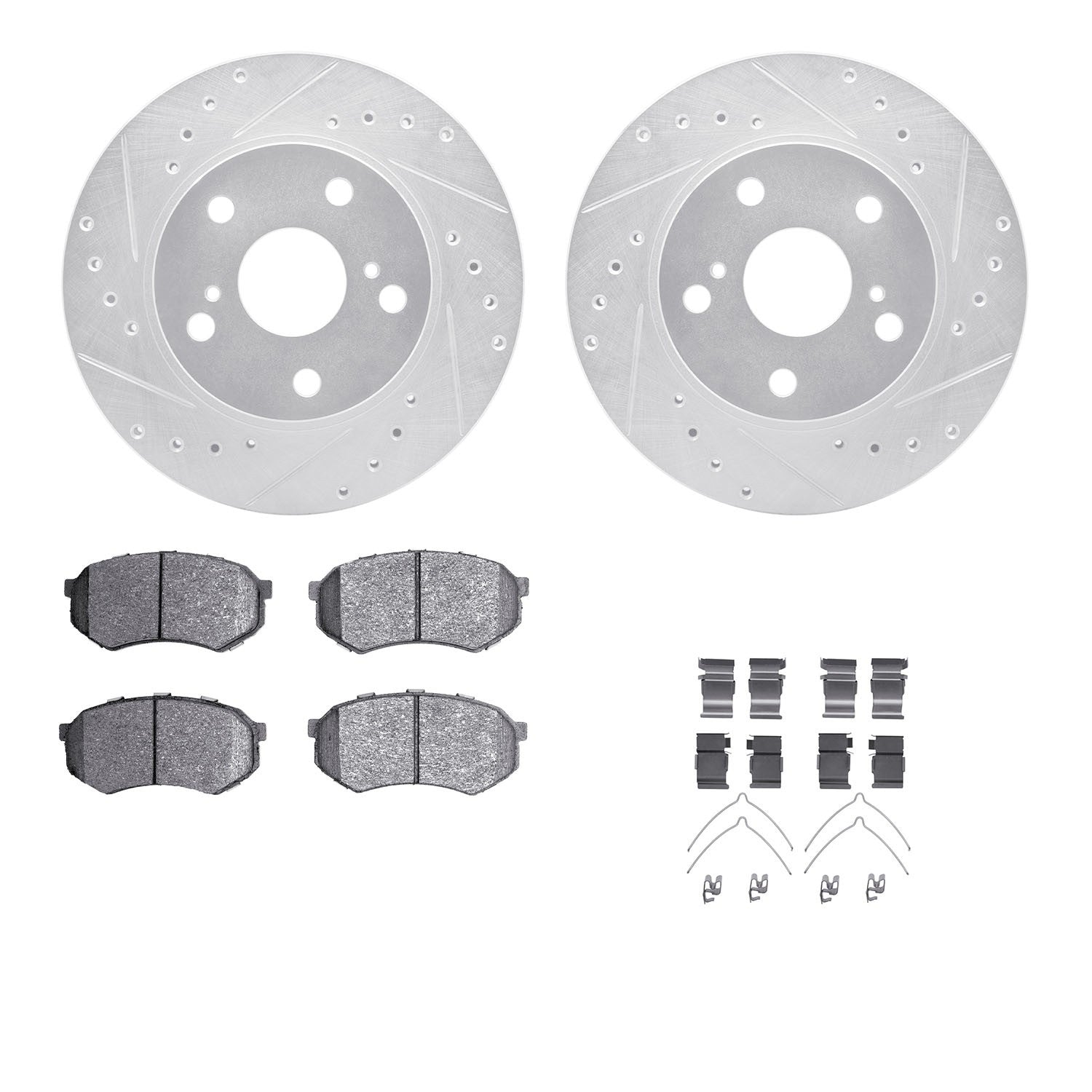 Dynamic Friction Company Disc Brake Kit 7312-76071