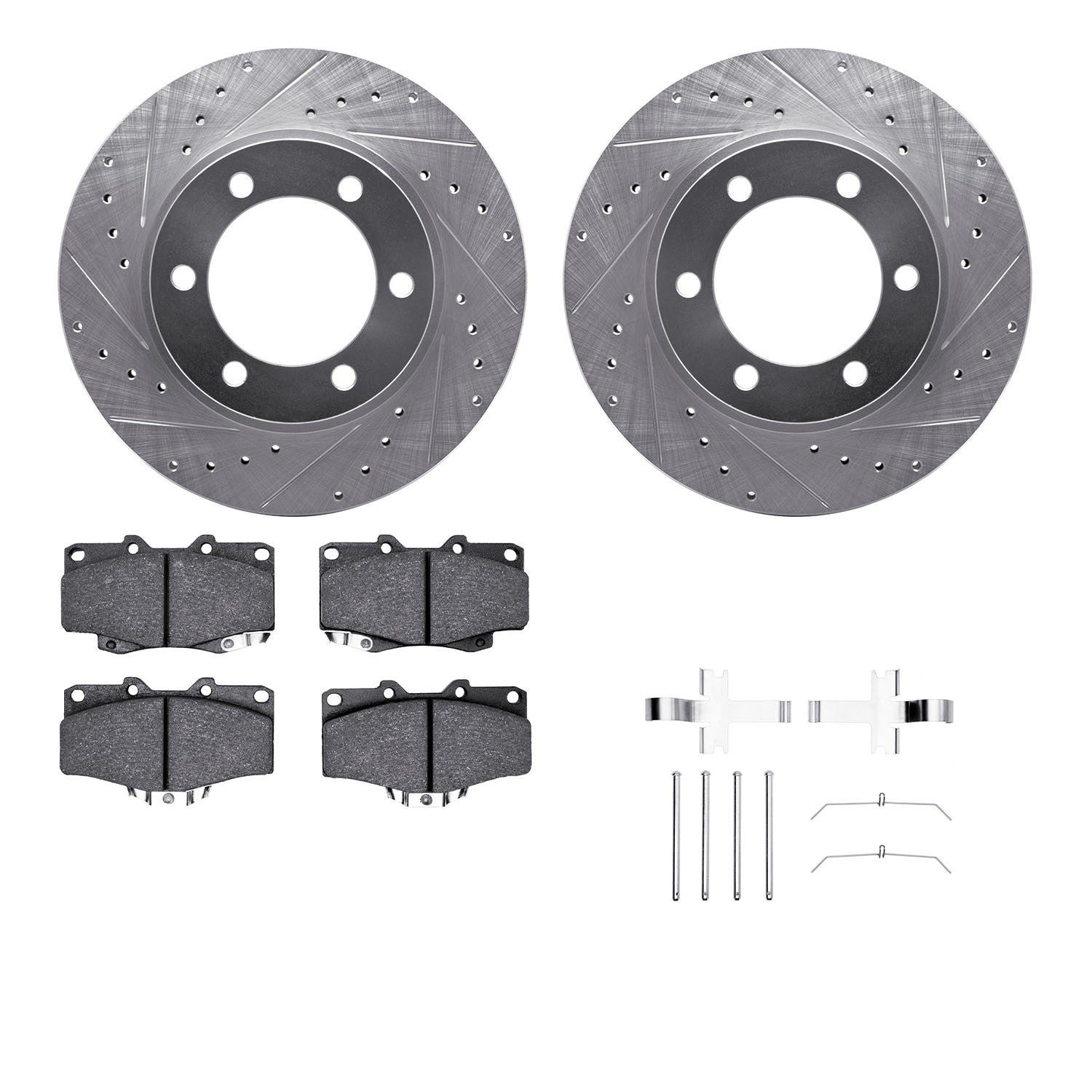 Dynamic Friction Company Disc Brake Kit 7312-76077