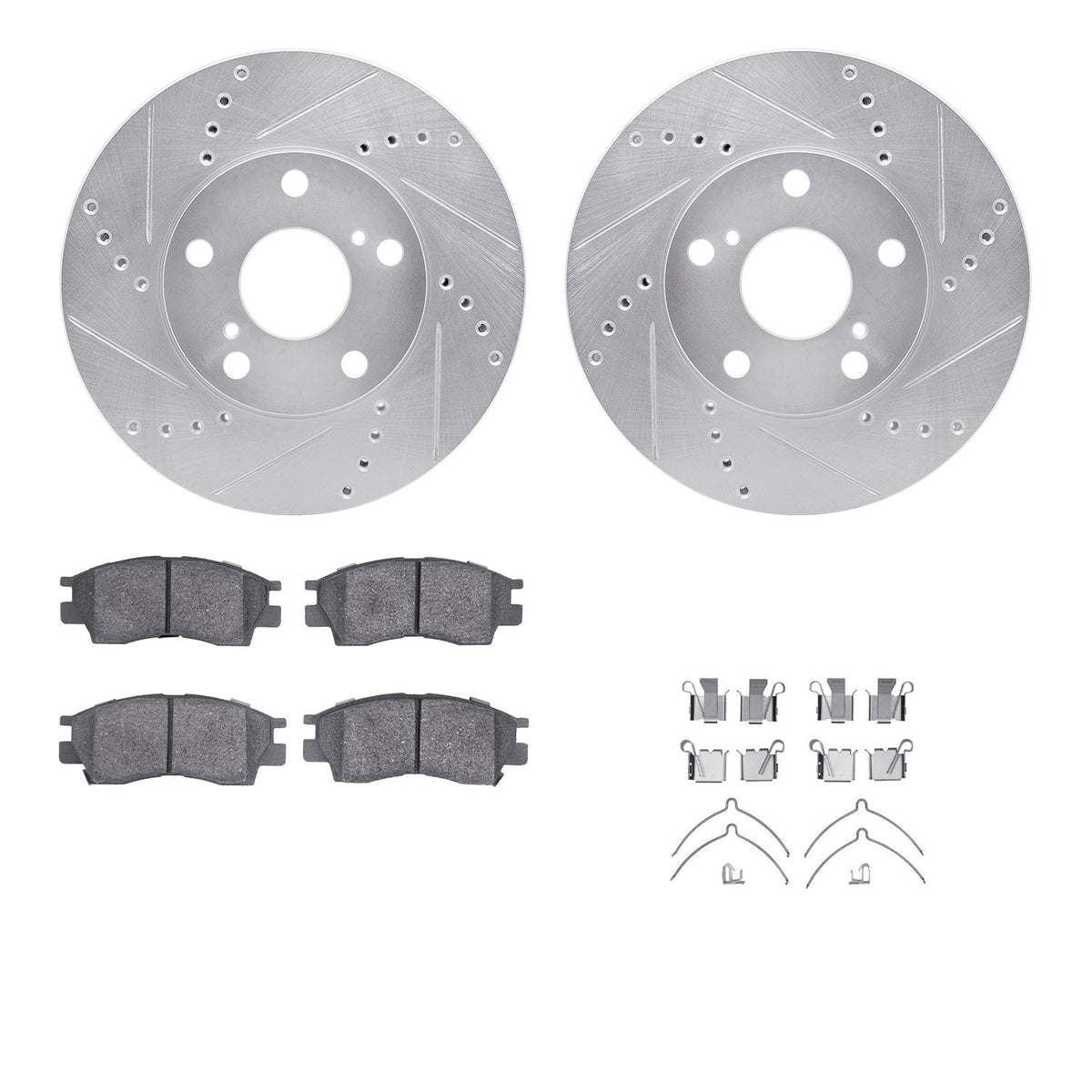 Dynamic Friction Company Disc Brake Kit 7312-76079