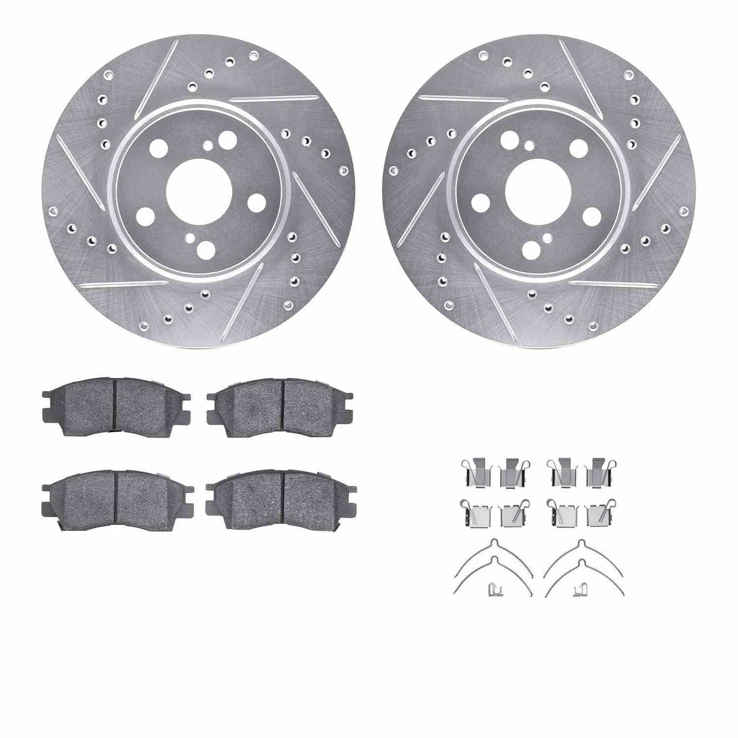 Dynamic Friction Company Disc Brake Kit 7312-76080