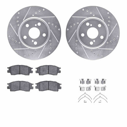 Dynamic Friction Company Disc Brake Kit 7312-76080
