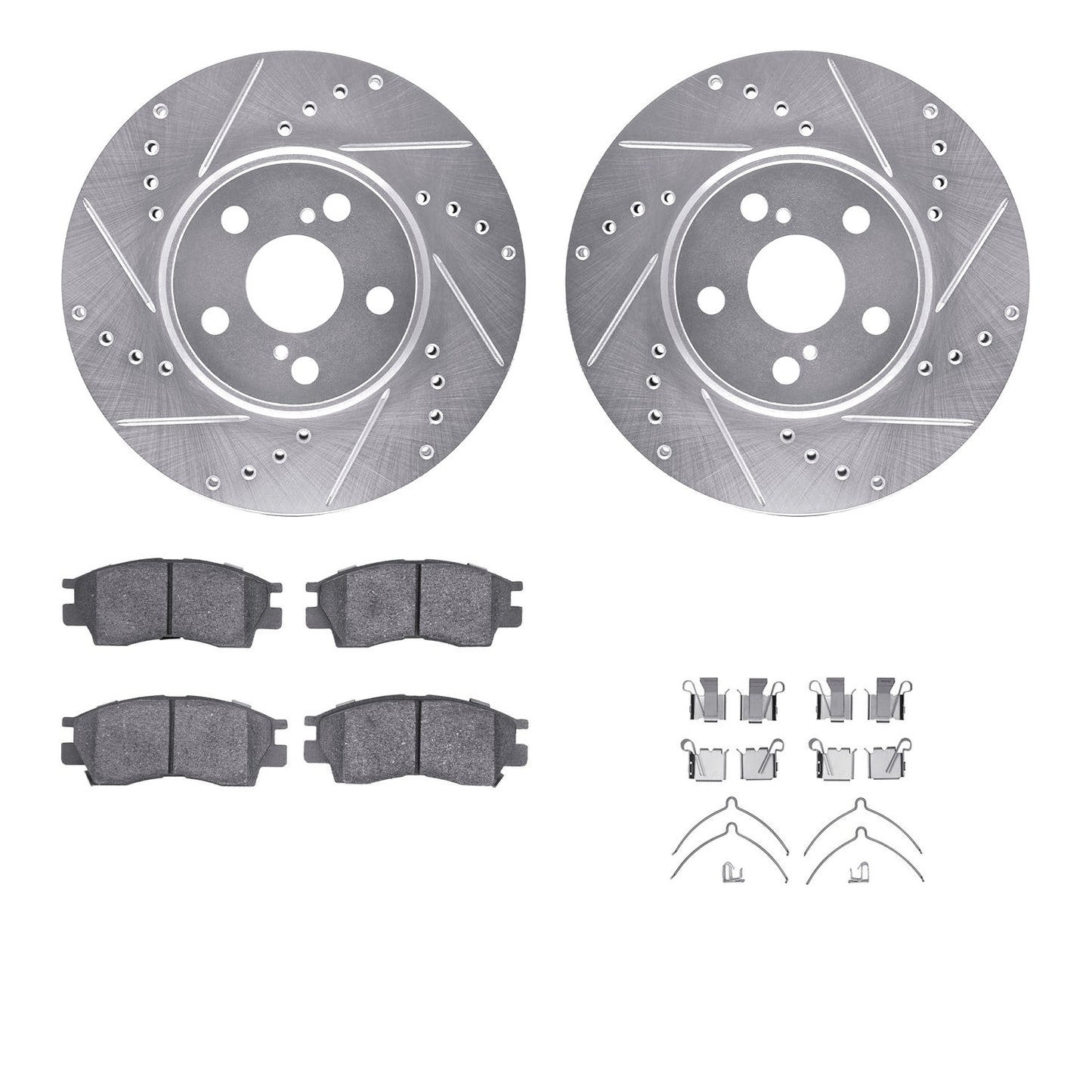 Dynamic Friction Company Disc Brake Kit 7312-76080