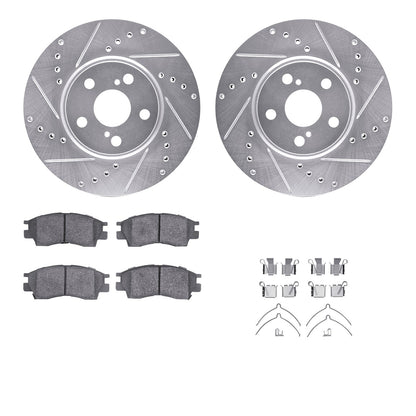 Dynamic Friction Company Disc Brake Kit 7312-76080