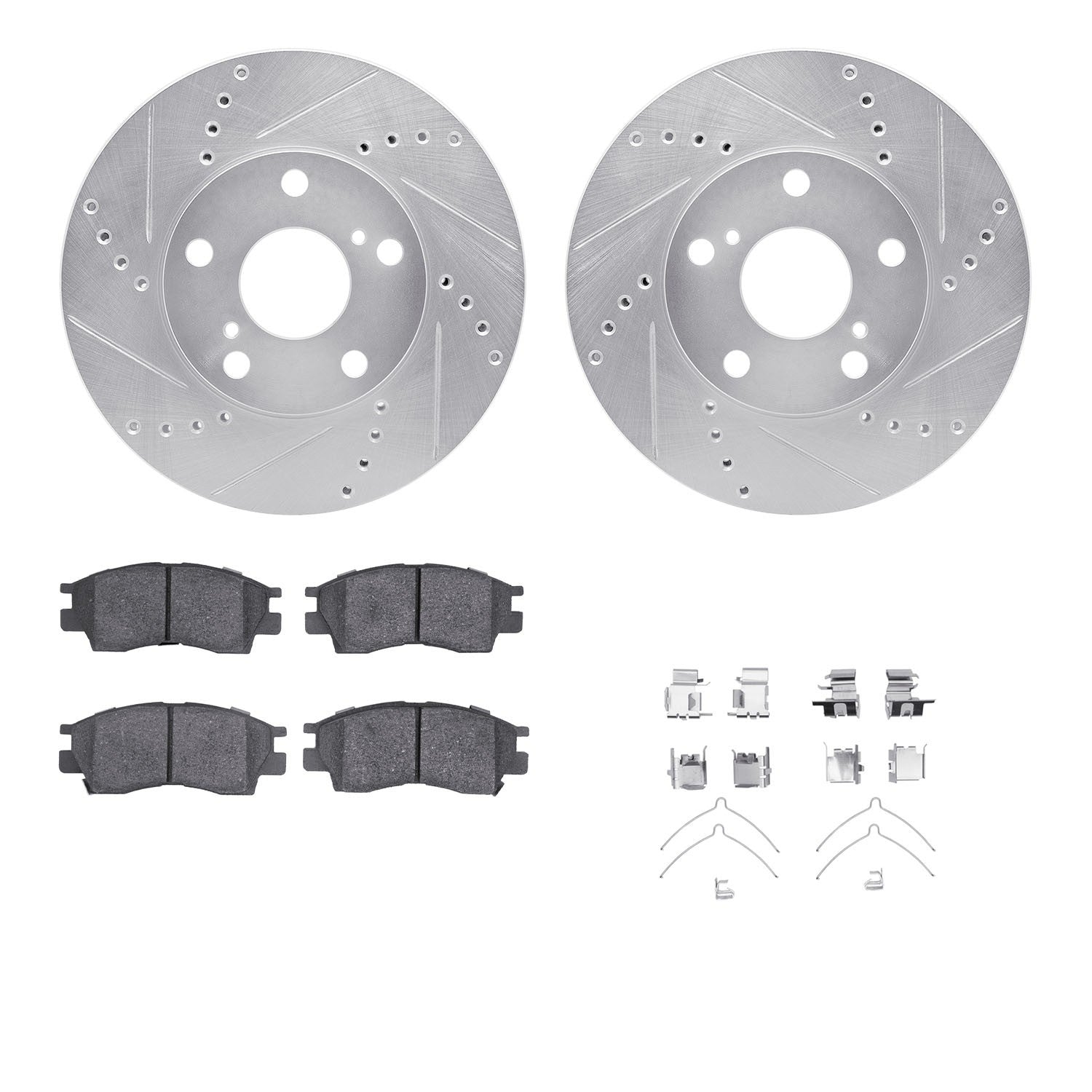 Dynamic Friction Company Disc Brake Kit 7312-76081