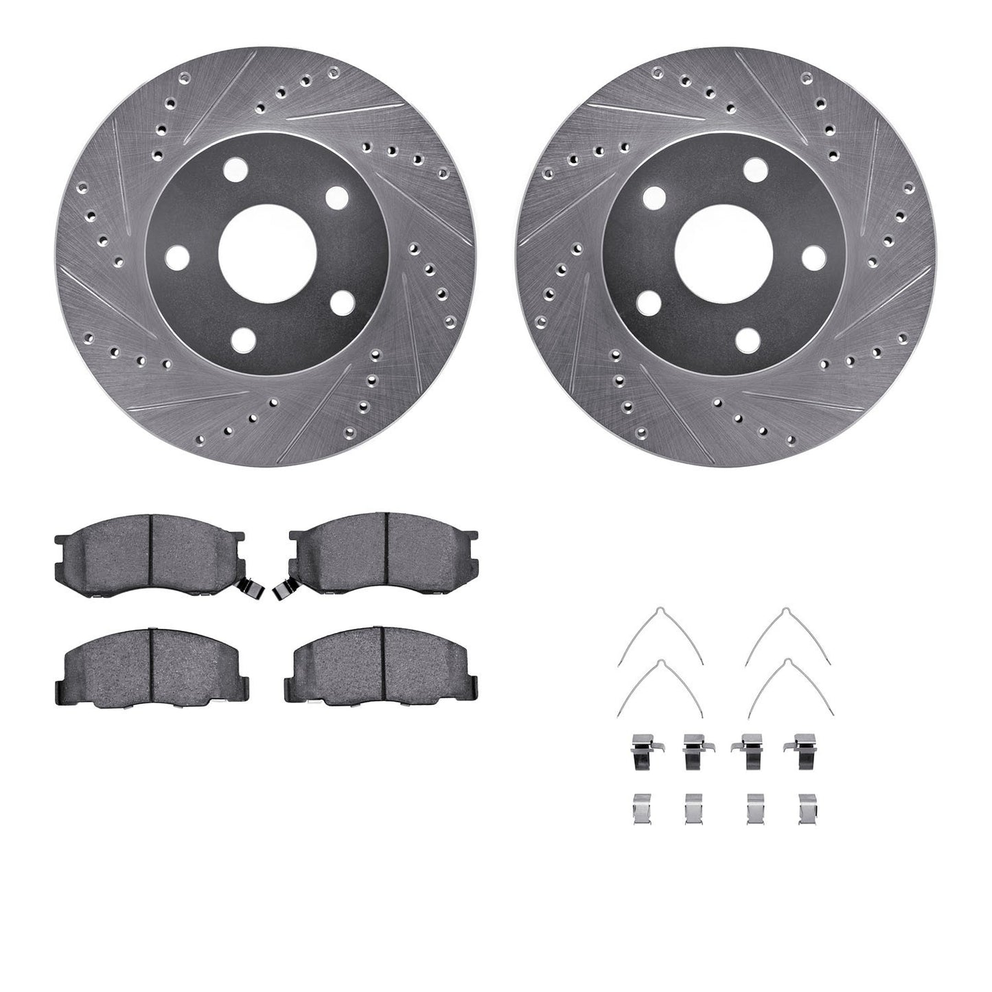 Dynamic Friction Company Disc Brake Kit 7312-76089