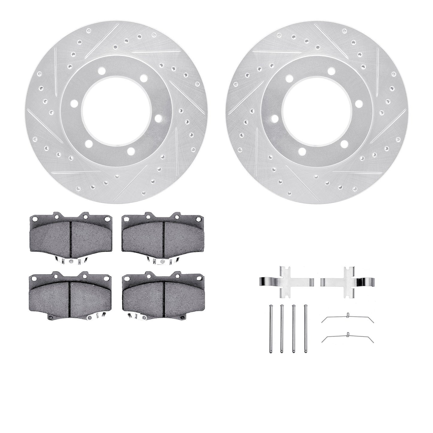 Dynamic Friction Company Disc Brake Kit 7312-76102