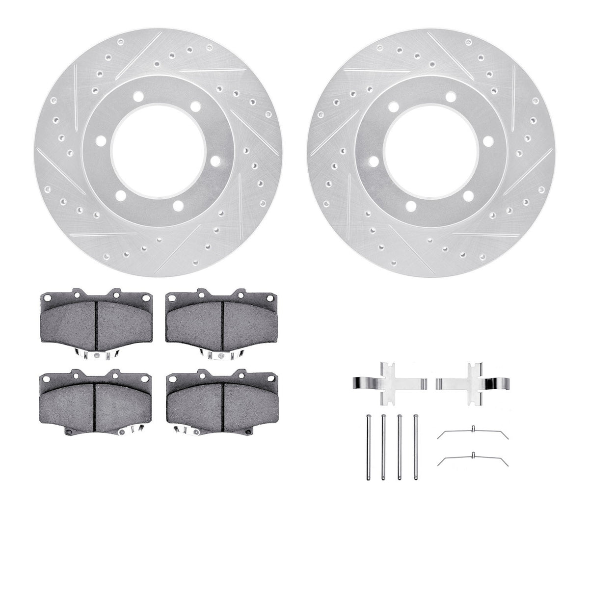 Dynamic Friction Company Disc Brake Kit 7312-76102