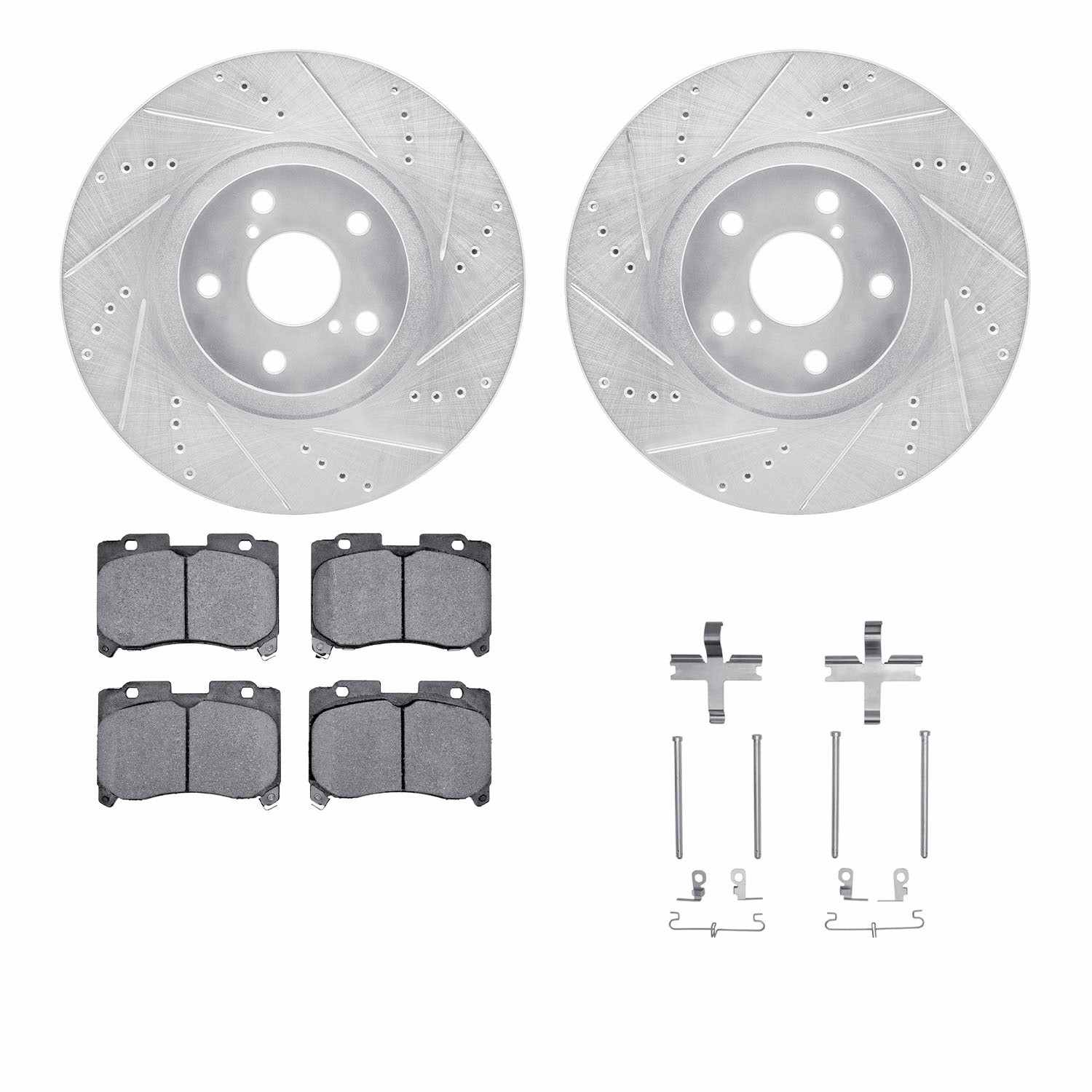 Dynamic Friction Company Disc Brake Kit 7312-76107