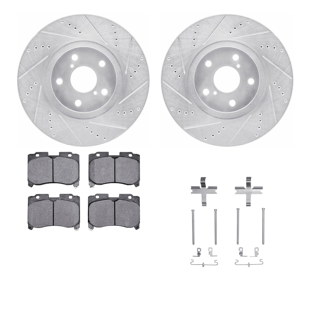 Dynamic Friction Company Disc Brake Kit 7312-76107