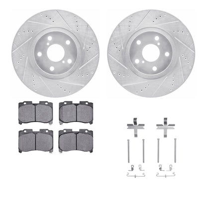 Dynamic Friction Company Disc Brake Kit 7312-76107