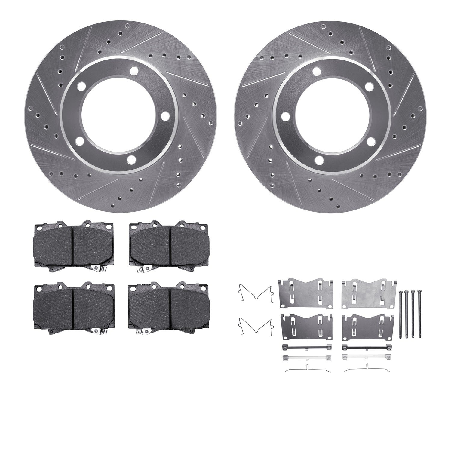 Dynamic Friction Company Disc Brake Kit 7312-76115