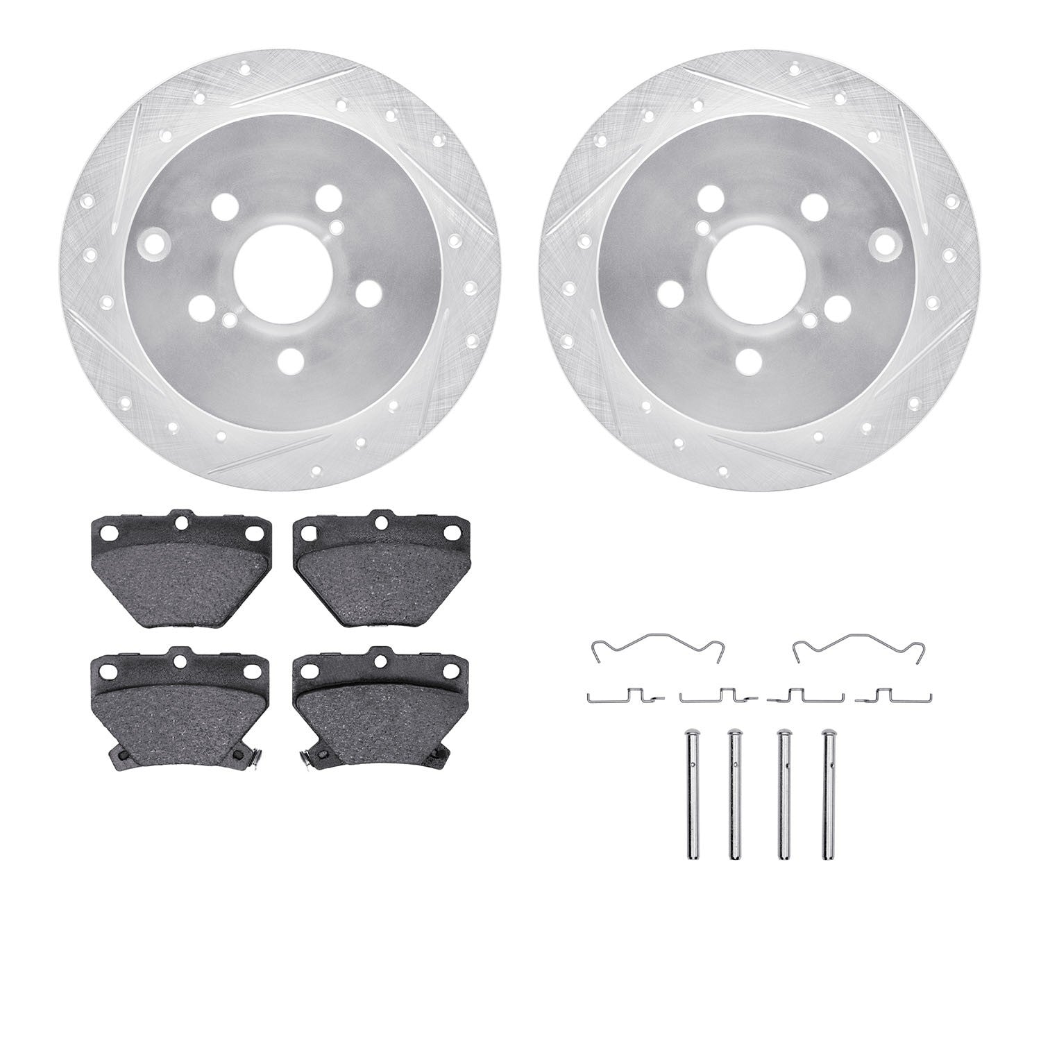 Dynamic Friction Company Disc Brake Kit 7312-76123