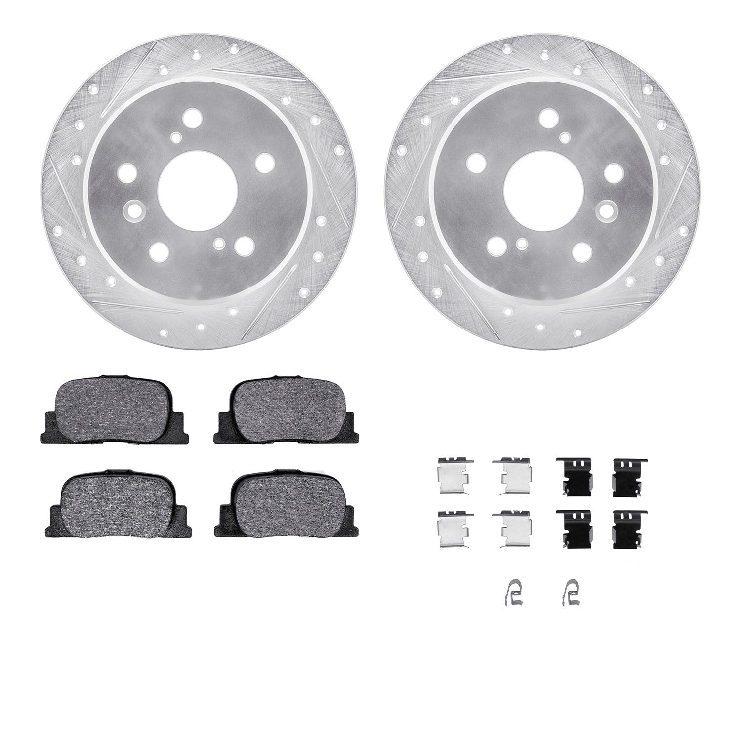 Dynamic Friction Company Disc Brake Kit 7312-76128