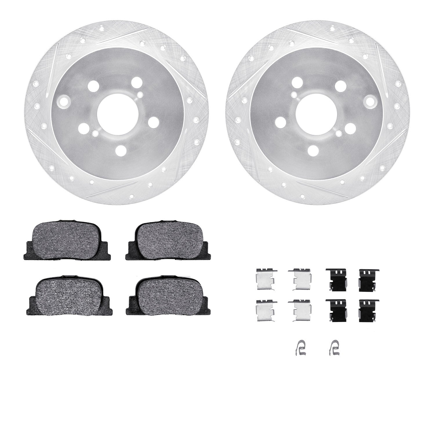 Dynamic Friction Company Disc Brake Kit 7312-76129