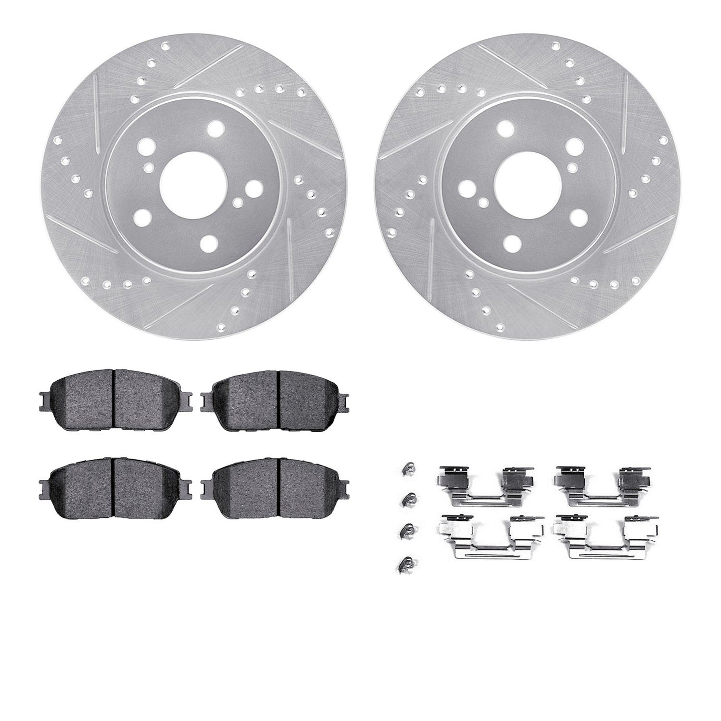 Dynamic Friction Company Disc Brake Kit 7312-76137