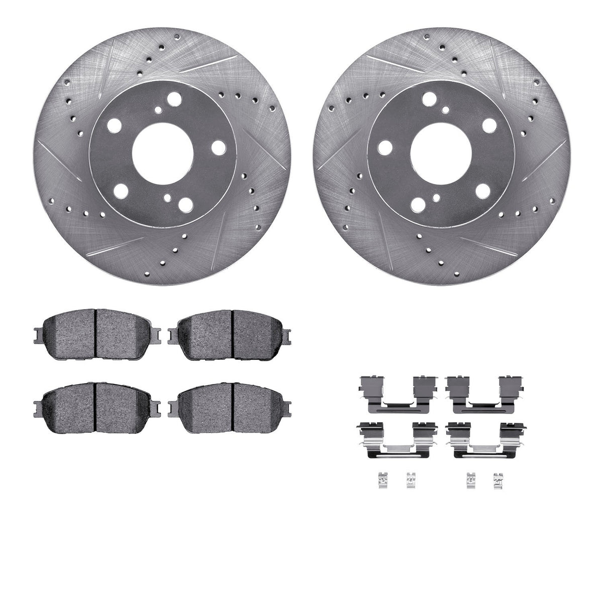 Dynamic Friction Company Disc Brake Kit 7312-76138
