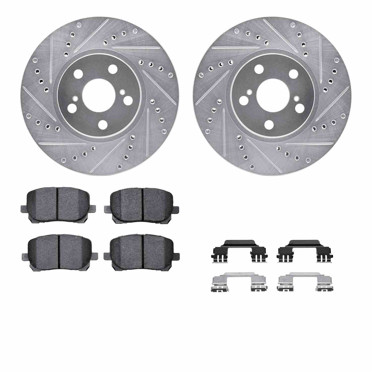 Dynamic Friction Company Disc Brake Kit 7312-76142