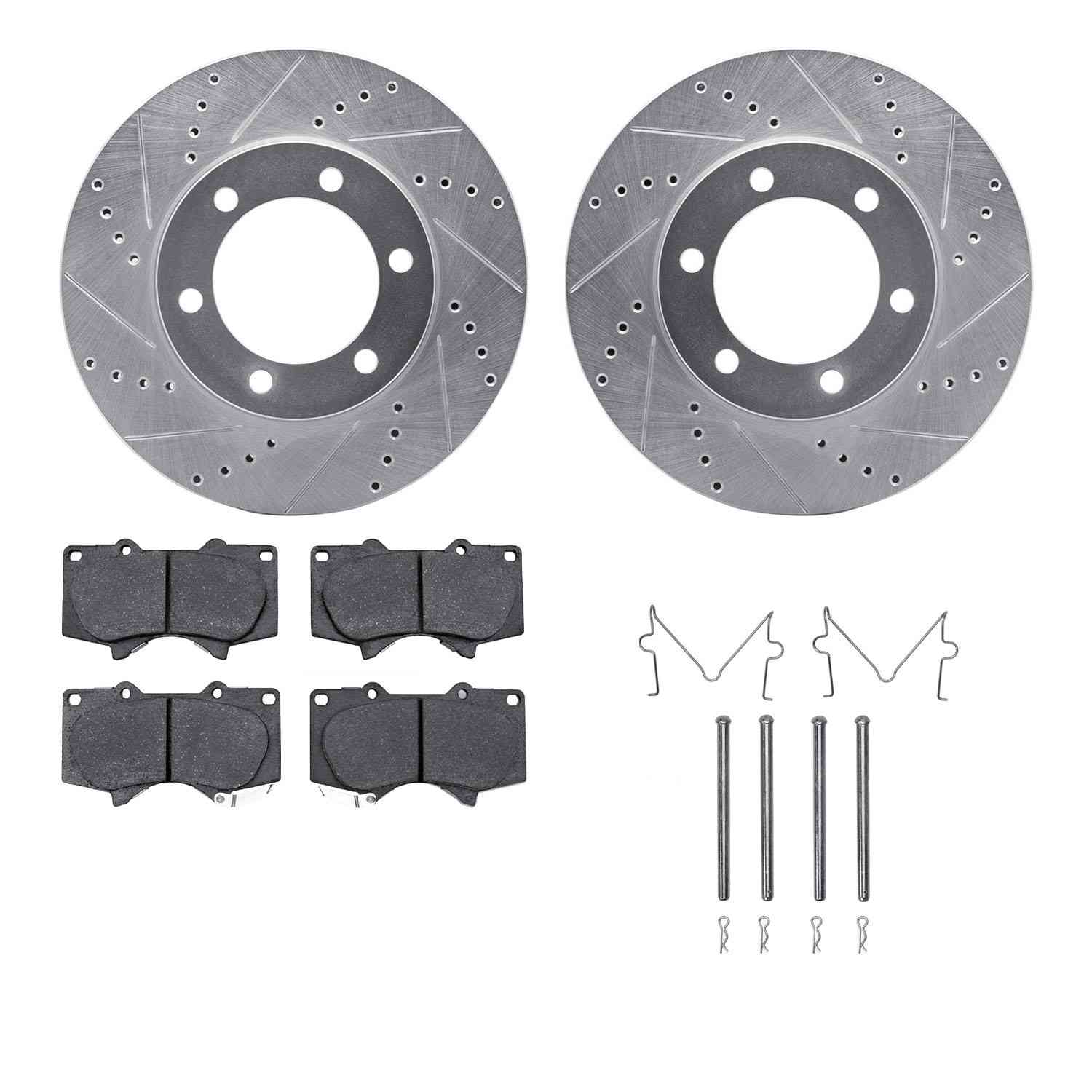 Dynamic Friction Company Disc Brake Kit 7312-76145