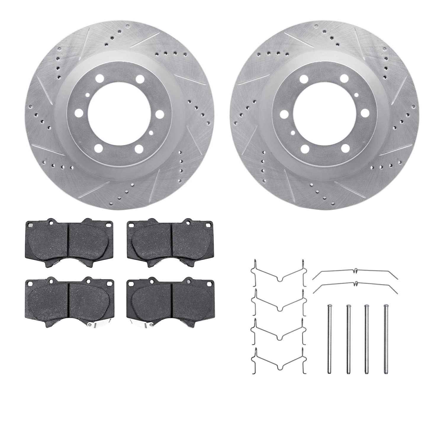 Dynamic Friction Company Disc Brake Kit 7312-76148