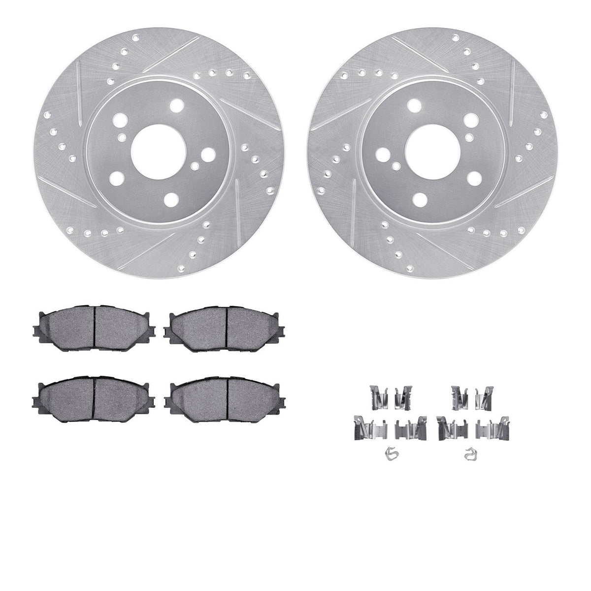Dynamic Friction Company Disc Brake Kit 7312-76153