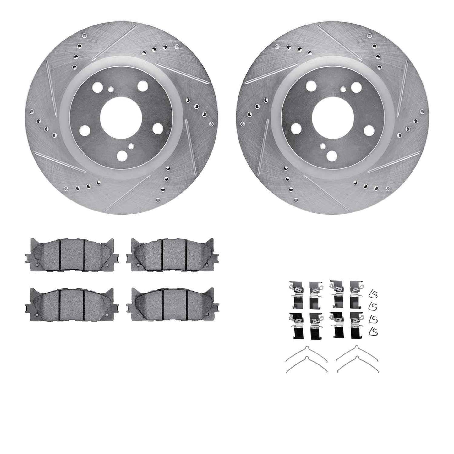 Dynamic Friction Company Disc Brake Kit 7312-76160